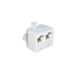 ΤΗΛΕΦΩΝΙΚΟ ADAPTOR ΑΡΣΕΝΙΚΟ/ΘΗΛΥΚΟ 6P4C X2 T201-02 (302) KDA