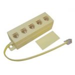 ΤΗΛΕΦΩΝΙΚΟ ADAPTOR ΑΡΣΕΝΙΚΟ / ΘΗΛΥΚΟ 6P4C X5 ΚΑΛΩΔΙΟ SS316 KGD
