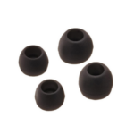 Universal Ανταλλακτικά ακουστικών σιλικόνης, 2 Μεγέθη, Black