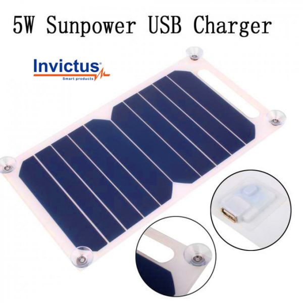 INVICTUS SRUSB-5 ΗΛΙΑΚΟΣ ΦΟΡΤΙΣΤΗΣ ΜΕ USB 5W - Image 9