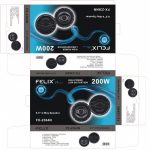 Felix FX-2364N Ηχεία Αυτοκινήτου Σετ 200W 6.5''-16.50 cm - Image 2