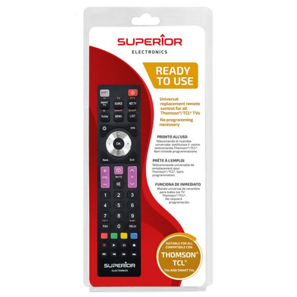 SUPERIOR THOMSON / TCL READY TO USE Τηλεχειριστήριο αντικατάστασης για τηλεοράσεις THOMSON / TCL - Image 2