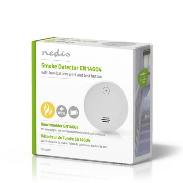 NEDIS DTCTS20WT Ανιχνευτής καπνού με σειρήνα και ειδοποίηση χαμηλής μπαταρίας - Image 5