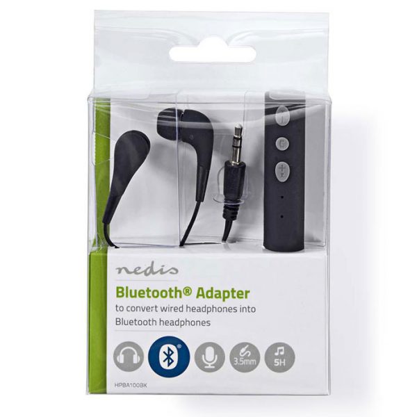 NEDIS HPBA100BK Bluetooth αντάπτορας ακουστικών 3,5mm. - Image 4