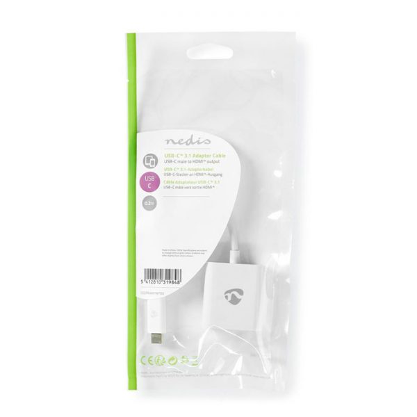 NEDIS CCGP64651WT02 Μετατροπέας από USB 3.1 type-C αρσ. σε HDMI θηλ. - Image 3