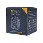 PCWork PCW06B Τέστερ μπρίζας (socket tester) με ψηφιακή οθόνη. - Image 4