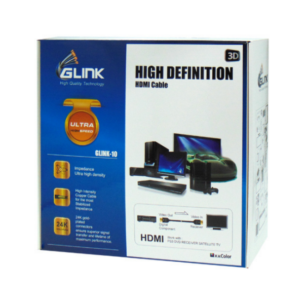 ΚΑΛΩΔΙΟ HDMI-HDMI 1.4V ΜΑΥΡΟ 20m CCS ME ΦΕΡΡΙΤΗ BOX OWI - Image 2