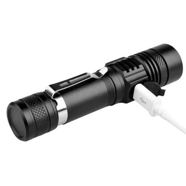 SONORA LUCIUS Αλουμινένιος Επαναφορτιζόμενος φακός LED, 600lm. - Image 2