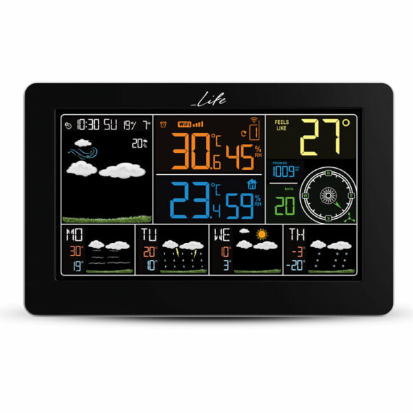 221-0063_02 LIFE OCEANIC SMARTWEATHER Wi-Fi Μετεωρολογικός σταθμός με ασύρματο εξωτερικό αισθητήρα 221-0063 - Image 2