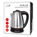 LIFE AQUA Ανοξείδωτος βραστήρας 1.8L, 2200W - Image 2