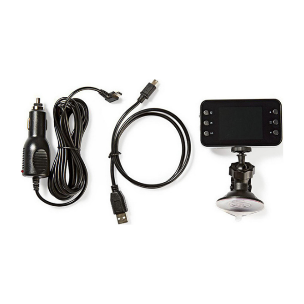 NEDIS DCAM06BK HD καταγραφική κάμερα (dash cam) 2.4" για ταμπλό αυτοκινήτου - Image 2