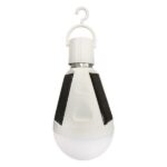 EUROLAMP LED ΛΑΜΠΑ 7W E27 ΜΕ ΗΛΙΑΚΑ ΠΑΝΕΛ ΚΑΙ ΜΠΑΤΑΡΙΑ