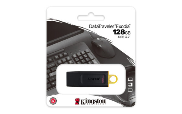 KINGSTON USB Stick Data Traveler DTX/128GB, USB 3.2, Black - Image 4