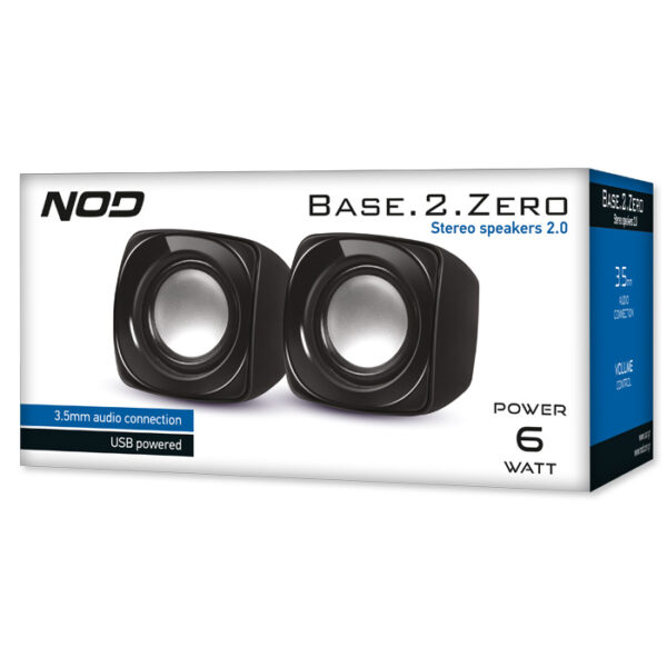 NOD Base.2.Zero Στερεοφωνικά ηχεία 2.0, 6W - Image 5