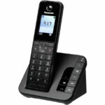 Ασύρματο Ψηφιακό Τηλέφωνο Panasonic KX-TGH220GRB Μαύρο με Τηλεφωνητή