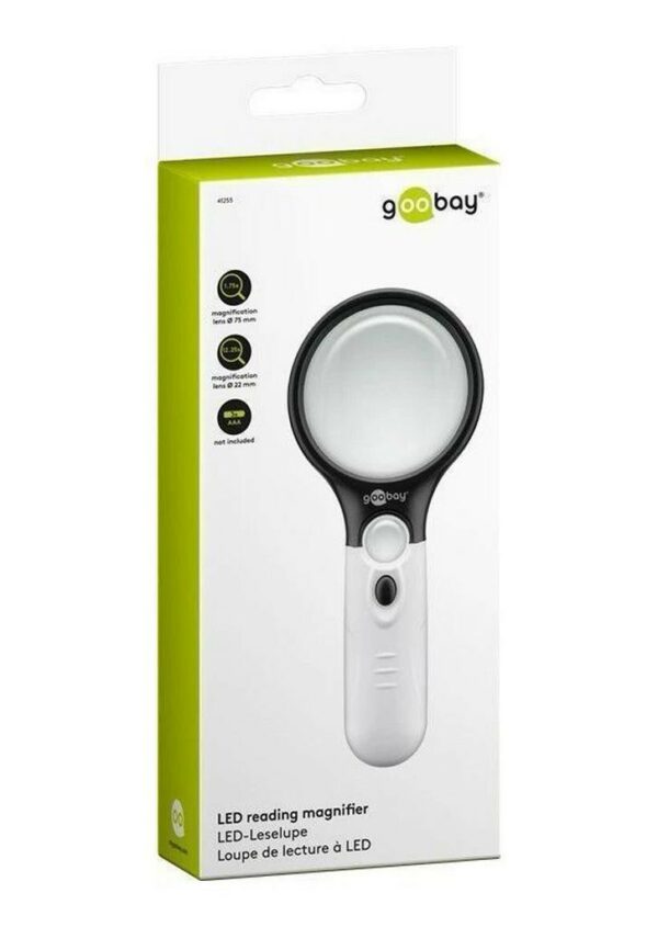 Μεγεθυντικός Φακός Χειρός Goobay 41255 με LED 12.25X - Image 2