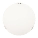 ΠΛΑΦΟΝΙΕΡΑ ΤΟΙΧΟΥ "PAROS" Φ30 Ε27 ΛΕΥΚΟ/ ΝΙΚΕΛ 145-22404