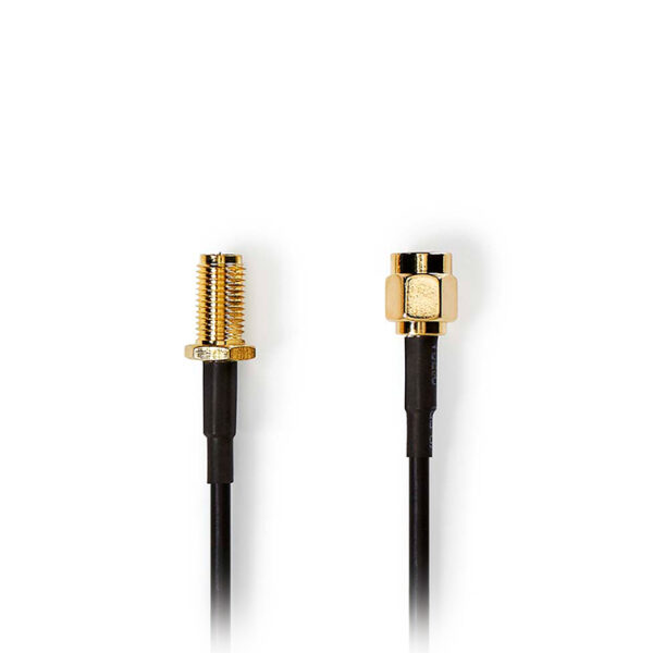 NEDIS CSGL02010BK50 Kαλώδιο SMA αρσ. - SMA θηλ. με επίχρυσα βύσματα, 5.00m. - Image 2