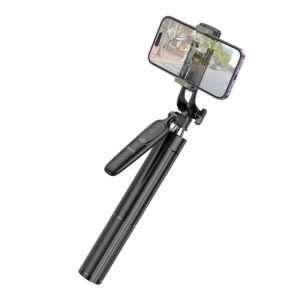 Selfie Stick Hoco K19 Soul Live Broadcast και Selfie Stick για Συσκευές 4.5"- 7" 70mAh Ύψος 1.57m Μαύρο