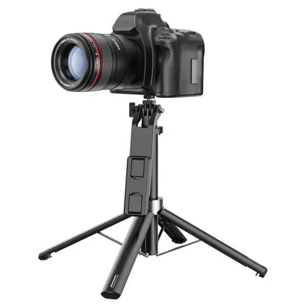 40390_w_5 Selfie Stick Hoco K21 Stream για Συσκευές 4.5"-7.0" 55mAh Ύψος 1.37m με Τηλεχειριστήριο Μαύρο 6942007609975 - Image 6