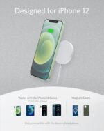 ANKER Wireless Charger Powerwave II MAG-GO PAD Fabric 7,5W Silver 194644075286 - Image 3