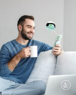 ANKER Wireless Charger Powerwave II MAG-GO PAD Fabric 7,5W Silver 194644075286 - Image 4