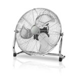 Ανεμιστ. Δαπέδου Vintage νίκελ 120W με ρυθμιζόμενη γωνία κλίσης Airfun 804506