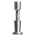 LIFE LA REINE Φραπεδιέρα με 1 inox + 1 πλαστικό ποτήρι και πλήκτρο push, σε ασημί χρώμα, 100W 221-0394 - Image 2