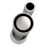 LIFE LA REINE Φραπεδιέρα με 1 inox + 1 πλαστικό ποτήρι και πλήκτρο push, σε ασημί χρώμα, 100W 221-0394 - Image 3
