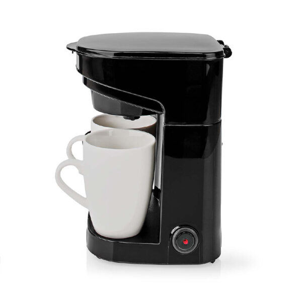 NEDIS KACM140EBK Καφετιέρα φίλτρου 0.25L, με 2 φλιτζάνια πορσελάνης, 450W. - Image 3