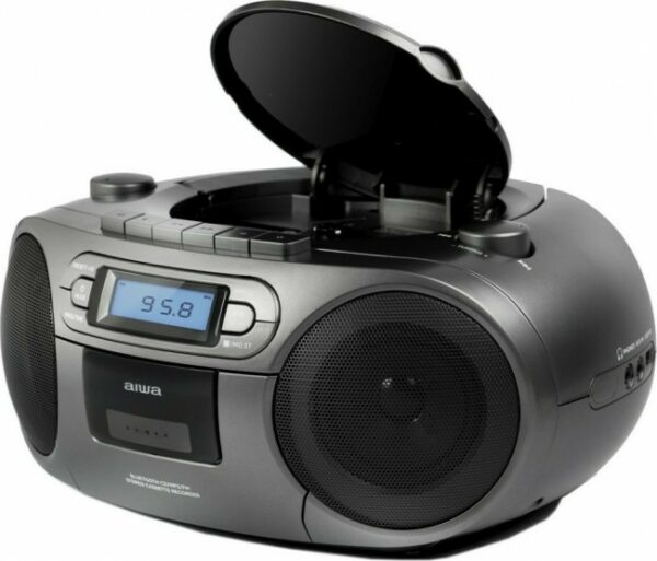 Aiwa Φορητό Ραδιο-CD/MP3/USB/Kασετόφωνο με Bluetooth ΒΒΤC-550 MG - Image 4