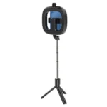 Selfie Stick Hoco LV03 Plus 360ᵒ για Συσκευές 4.7"-6.7" με LED Φωτισμό και Τηλεχειριστήριο Μαύρη - Image 7