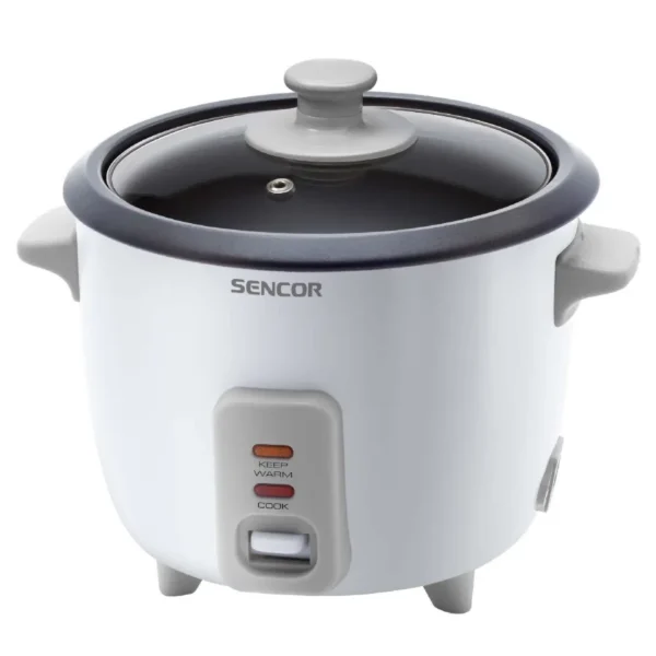 Ατμομάγειρας Ρυζιού Rice Cooker 600ml Sencor SRM 0600WH Λευκό - Image 1