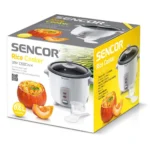Ατμομάγειρας Ρυζιού Rice Cooker 600ml Sencor SRM 0600WH Λευκό - Image 2