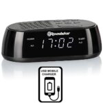 Ράδιο-ρολόι USB Fast Charge CLR-2477