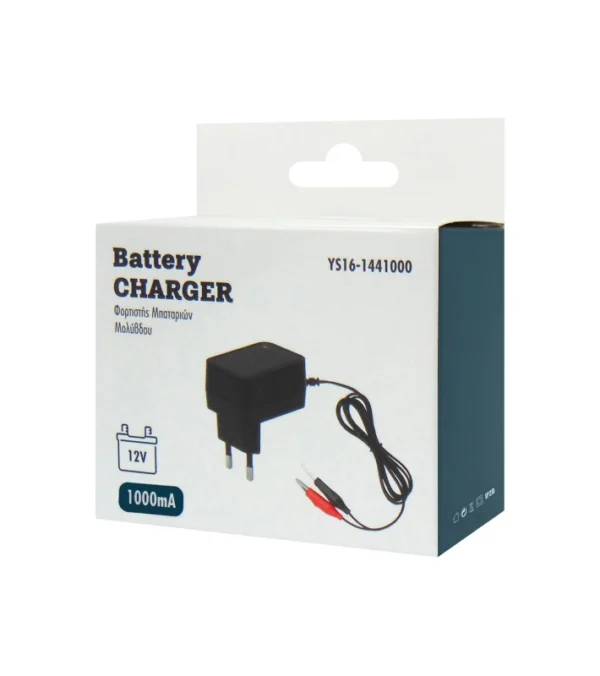 ΦΟΡΤΙΣΤΗΣ ΜΠΑΤΑΡΙΩΝ ΜΟΛΥΒΔΟΥ 14.4V 1000mA YS16-1441000 YIN - Image 2