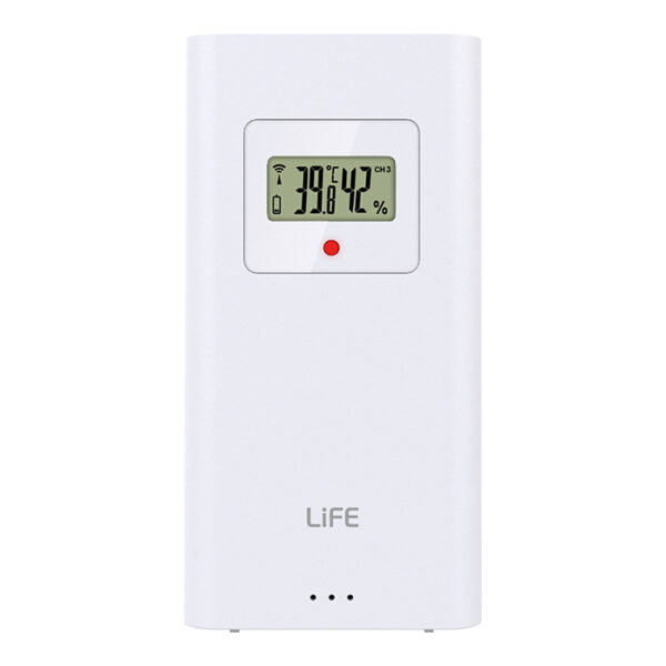 LIFE SUBTROPICAL Μετεωρολογικός σταθμός με frameless οθόνη και ασύρματο εξωτερικό αισθητήρα. - Image 7