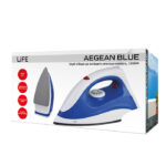LIFE AEGEAN BLUE Ξηρό σίδερο με αυτόματη απενεργοποίηση, 1300W. - Image 6