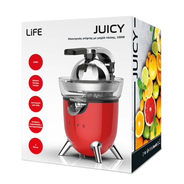 LIFE JUICY Ηλεκτρικός στίφτης με μοχλό πίεσης, 100W. - Image 8