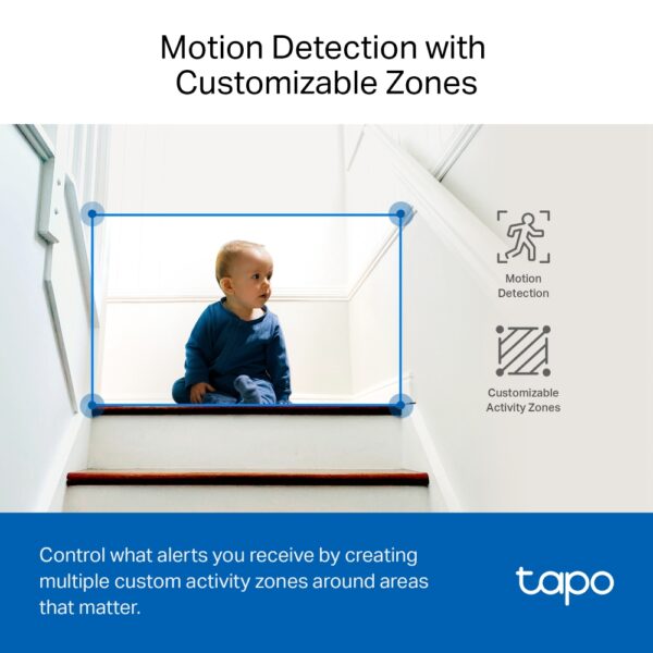 TP-LINK TAPO C220 CAMERA PAN TILT 2K 4MP - Image 6