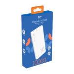 SILICON POWER POWER BANK GP15 10000mAh OUTPUT USB1 5V-2.1A/ USB2 5V-2.1A MAX 2.1A INPUT MICRO USB & TYPE C 5V-2A WHITE - Image 4