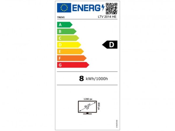 Φορητή Τηλεόραση LED 14.1'' ιντσών LTV-2014 HE Trevi - Image 6