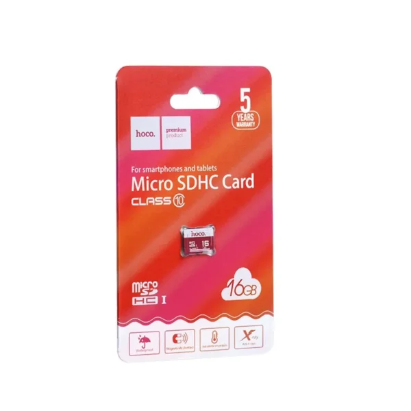 Κάρτα Μνήμης Hoco MicroSDHC 16GB Class 10 - Image 2