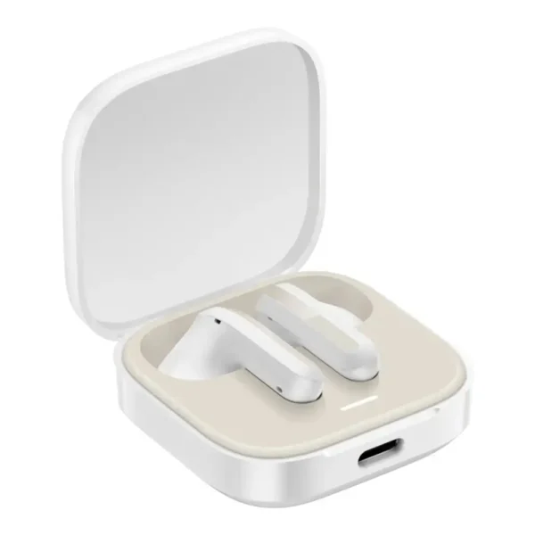 45390_w_2 Wireless Bluetooth Xiaomi Redmi Buds 6 Active BHR8391GL Bluetooth v5.4 IPX4 με Noise Cancellation Λευκά - Image 3