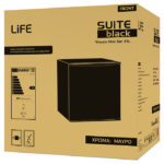 LIFE SUITE Black Ψυγείο Mini Bar 45L, ενεργειακής κλάσης E, σε μαύρο χρώμα. - Image 5