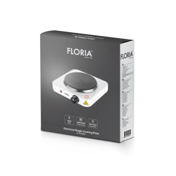 ΜΟΝΗ ΗΛΕΚΤΡΙΚΗ ΕΣΤΙΑ ΕΜΑΓΙΕ 1500W FLORIA - Image 2