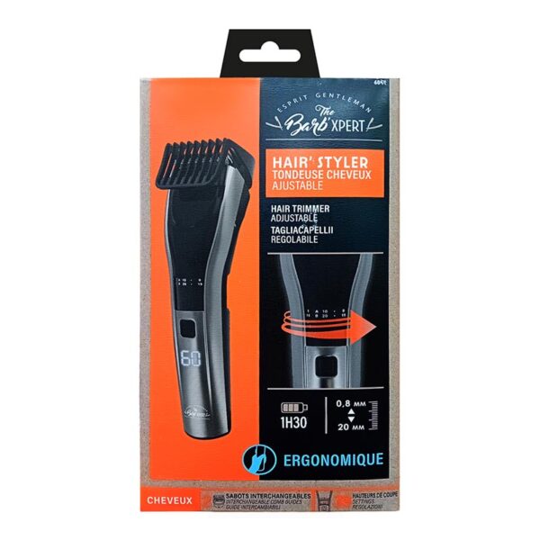 BARB' XPERT HAIR΄ STYLER (FPH-015) Κουρευτική Μηχανή Επαναφορτιζόμενη - Image 2