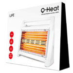 LIFE Q-HEAT Ηλεκτρική θερμάστρα χαλαζία, 1200W - Image 3