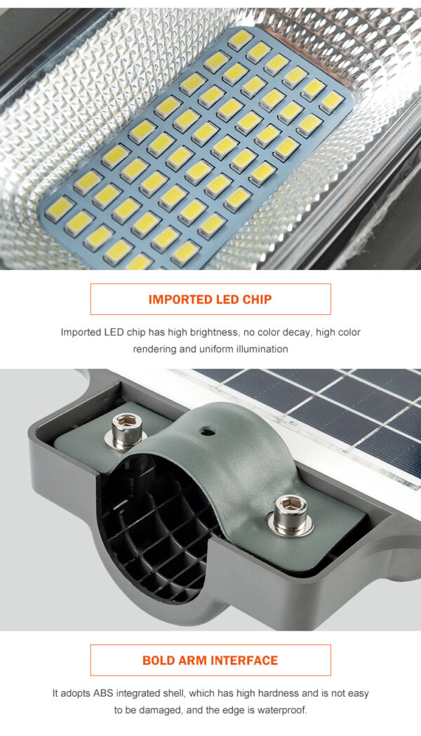 INVICTUS HSL-2010-120 ΗΛΙΑΚΟ ΦΩΤΙΣΤΙΚΟ ΔΡΟΜΟΥ 120W LED - 6000K - Image 3