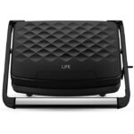 LIFE DIAMOND Τοστιέρα με αντικολλητικές grill πλάκες, 750W. - Image 6